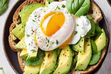 Avocado Toast with Poached Egg