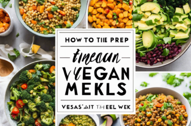 How to Prep Simple Vegan Meals for the Week