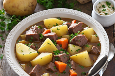 Irish Stew: Hearty Meat and Potato Dish